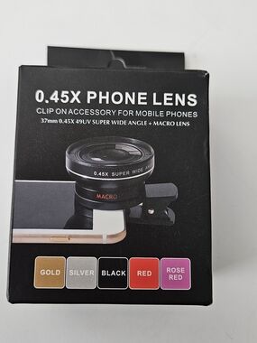Brand New 2 In 1 Smartphone Lens Kit